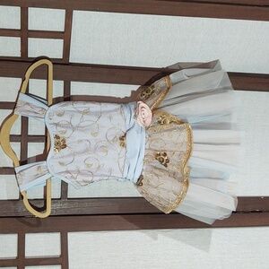 Weissman Lead The Way Sequin Embroidered Dance Dress tutu ballet 13466 Sz IC